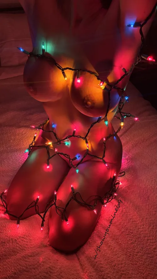 Thumbnail Christmas Delights with F41 Christmas Lights for Big Boobs | ShowYouMine69