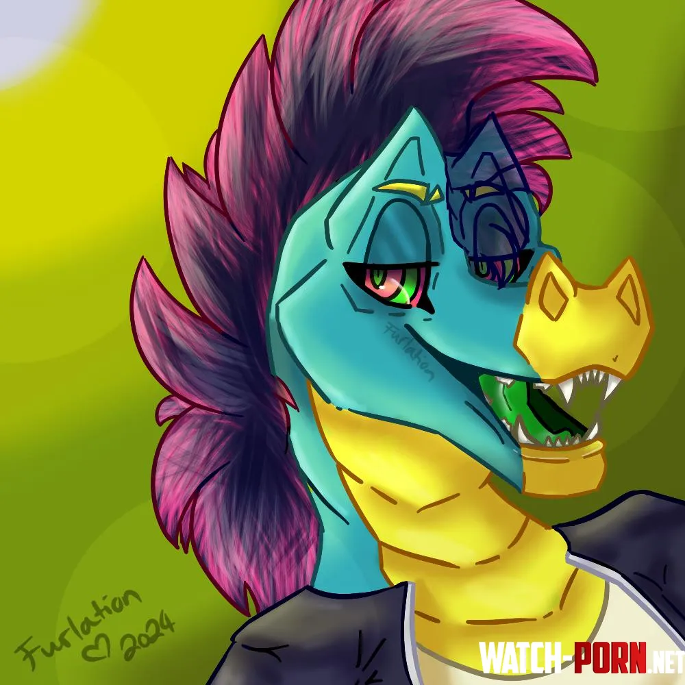 Did a new icon of my old scaliecharacter  Art by me  Furlation  by furlation