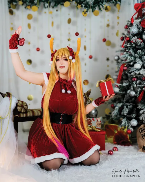 Thumbnail Keszex Delivers Christmas Tohru Cosplay Masterpiece