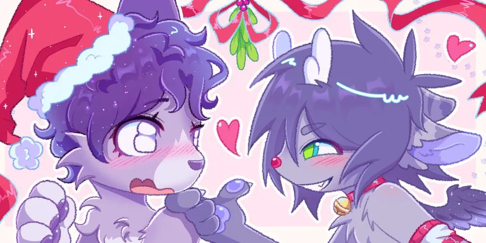 Thumbnail Christmas Spirit Captured in Furry Icons by Hydrangeon