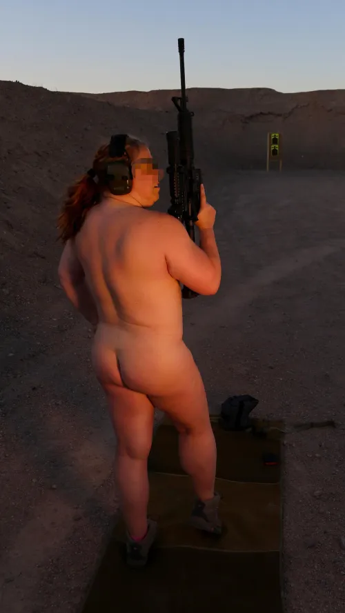 Thumbnail Exciting Dusk Shooting Fun with VegasLuckyFin in girlswithguns