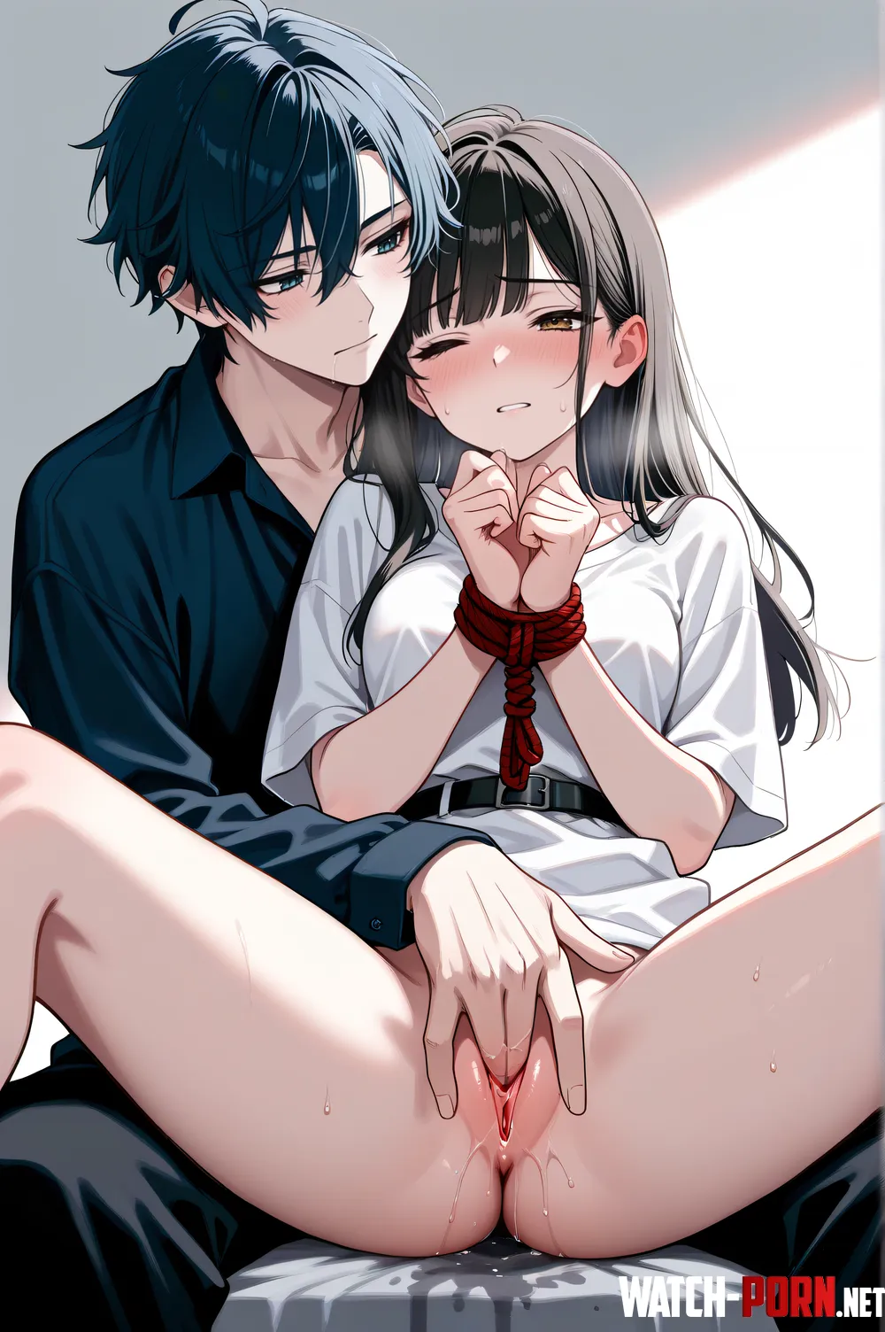 Anime Girl is fingered  by More_Aerie7483