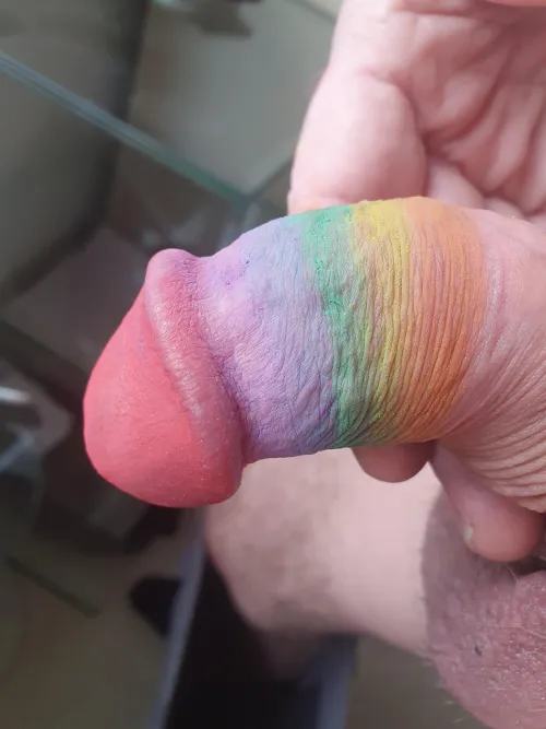 Thumbnail Delve into 'My Soft Rainbow Cock' by Freude10 | gayporn