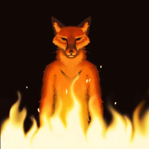 Thumbnail CorruptedFoxArt's Fire Artistry: Spotlight on Furry Creations