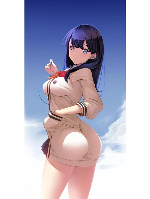 Thumbnail Takarata Rikka: Dive into SSSS Gridman's Allure by thepopeofkeke