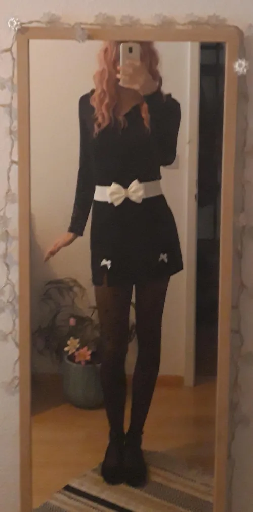 Thumbnail Struggles of Christmas Outfit Search: femboy Reflections by Maya_crossdress