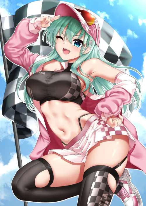 Thumbnail Race Queen Fantasy: Dive into Suzuya Akizuki's World by llamanatee