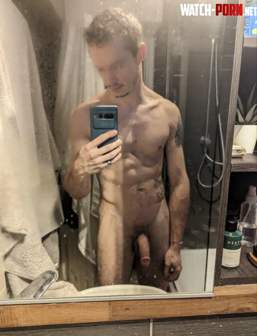 Fresh out the shower anyone down to get me dirty again  by SomewhereinLondon