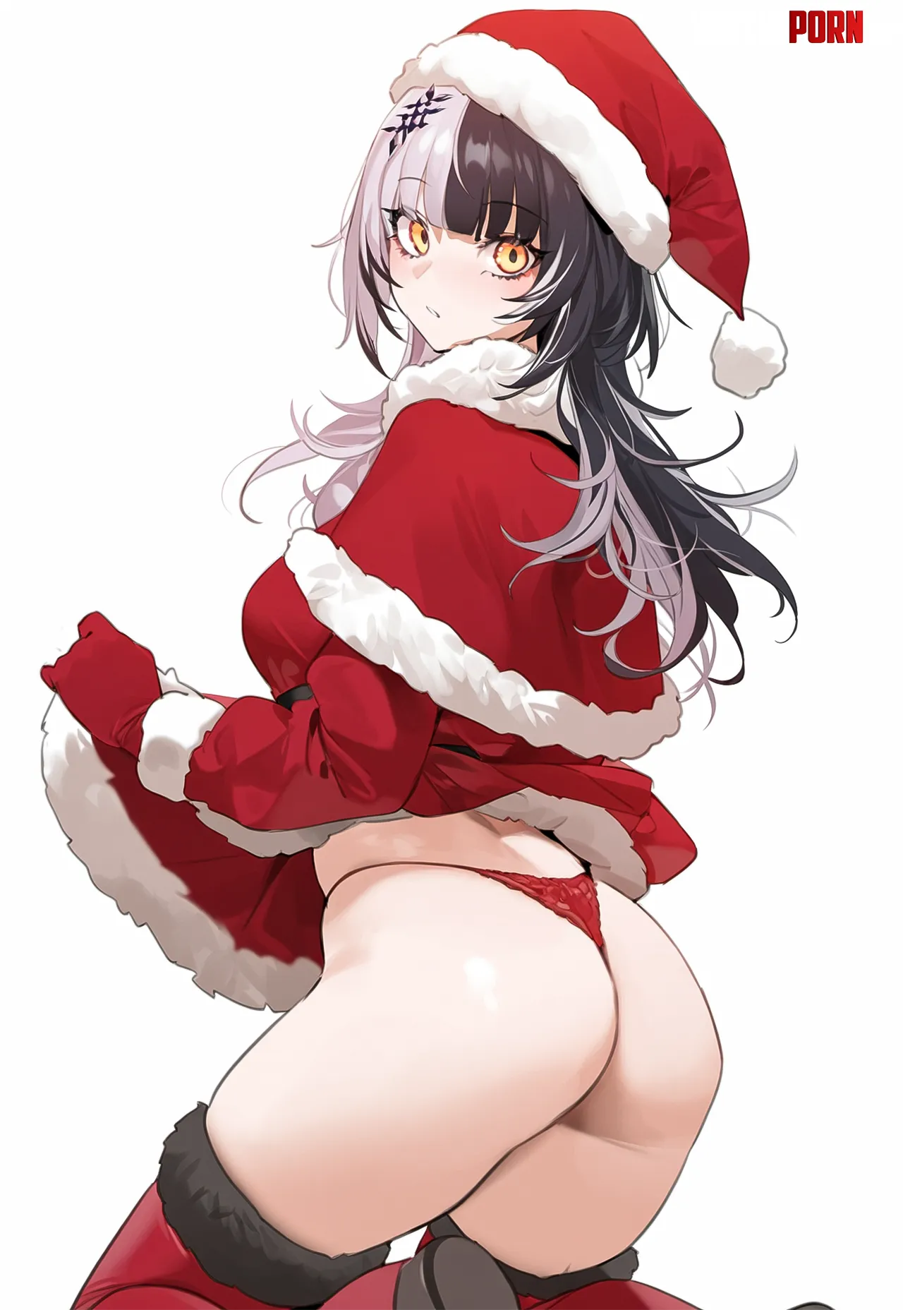 Santa Shiori Novella Hololive by CheetahSperm18