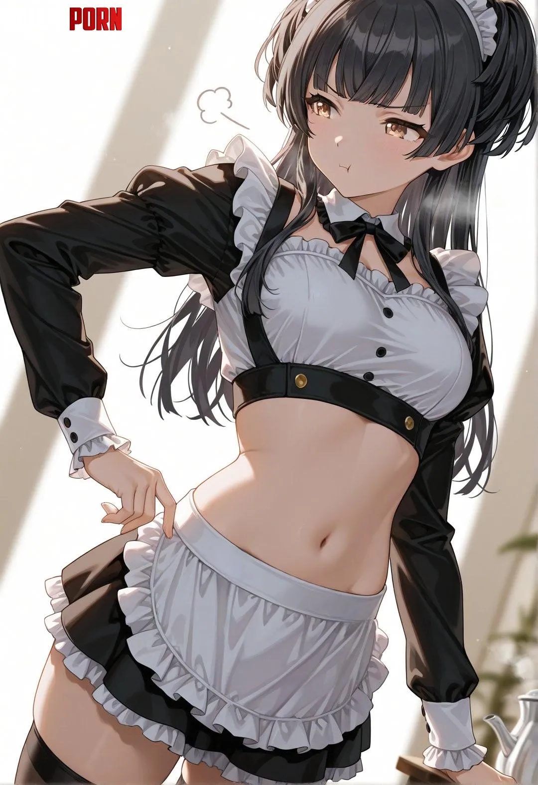 Maid Fuyuko Mayuzumi Idolmaster by CheetahSperm18