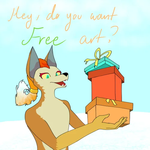 Thumbnail Join the Christmas Raffle Adventure with Author Coivul in the Furry World