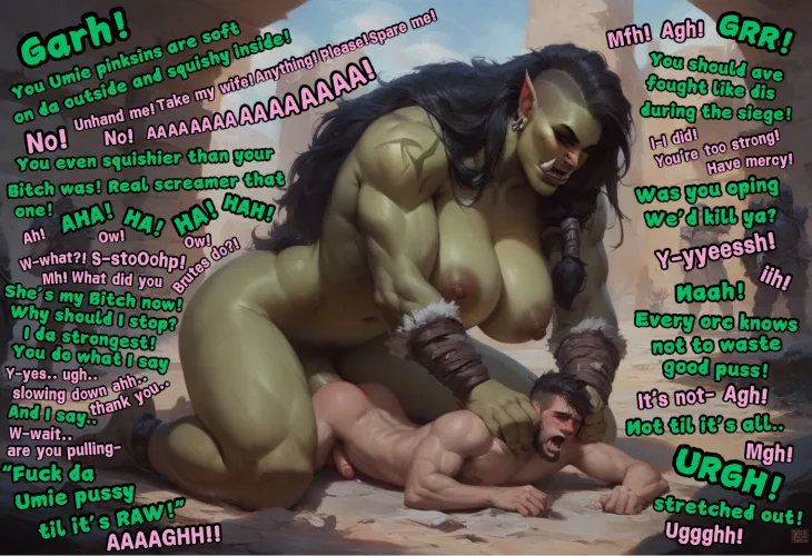 Thumbnail Orc Dominance: A Futadomworld Exploration