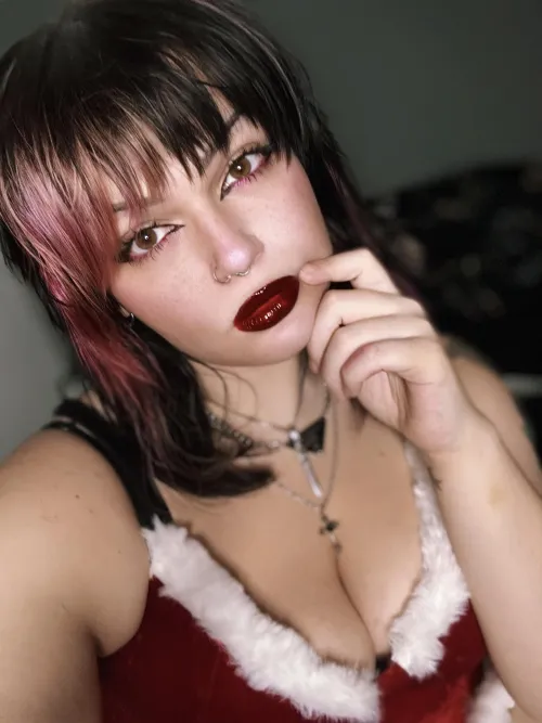 Thumbnail Big Titty Goth Girl for Christmas: Embrace the Fantasy | NovaNyxia