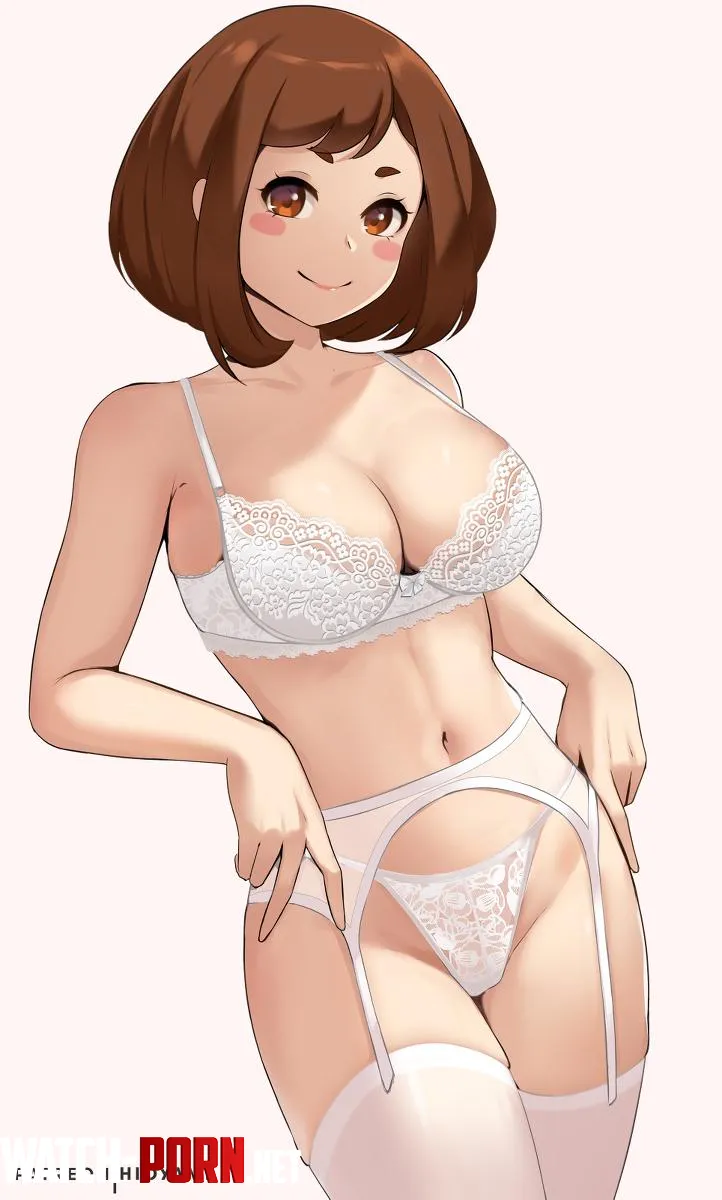 Uraraka lingerie Hioyami by AnimeChan39