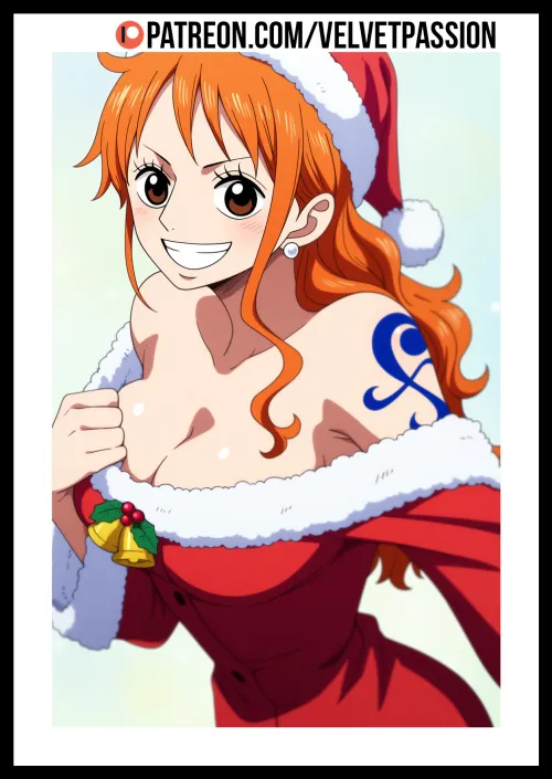 Thumbnail Nami Wishes You a Merry Christmas: A Funpiece Celebration by -Velvet_Passion-