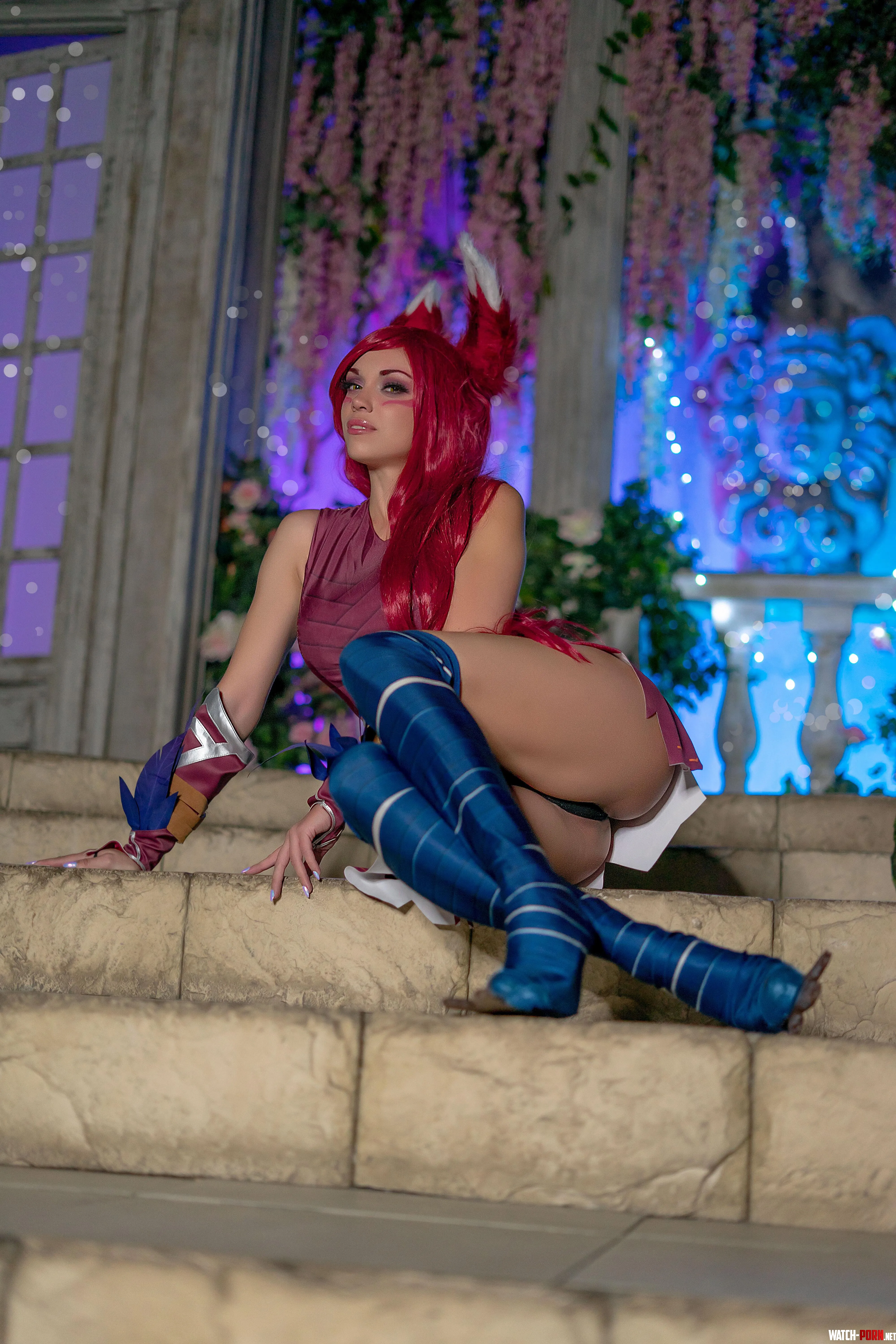 Xayah by Octokuro by iam_ocotkuro