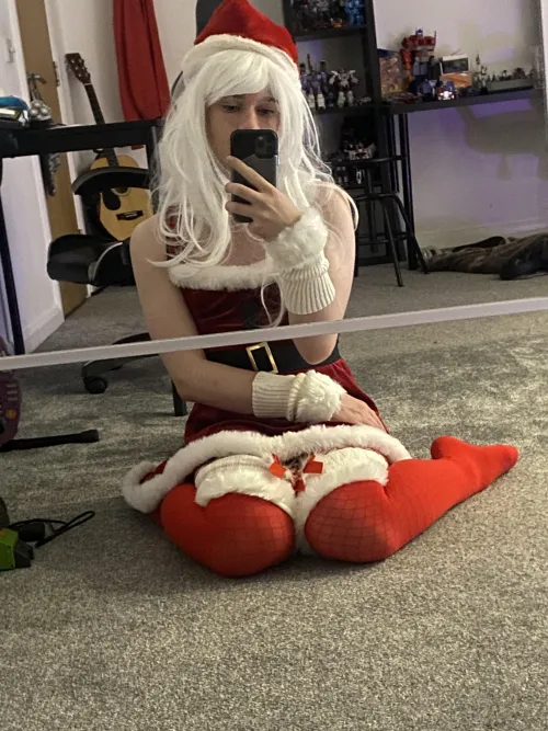 Thumbnail Counting Down to Christmas Excitement! | femboy