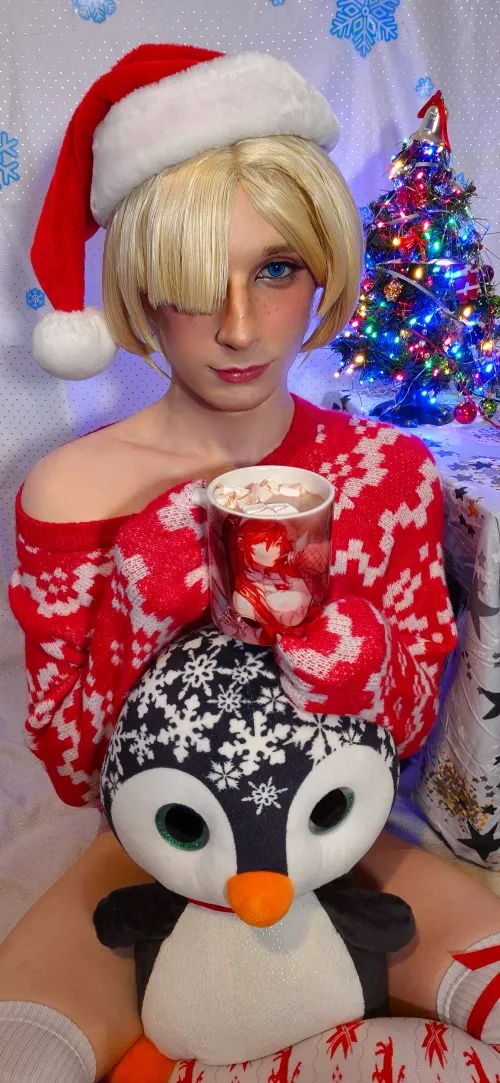 Thumbnail Merry Christmas Greetings: A Celebration with d_RAFI_b - d_RAFI_b | femboy