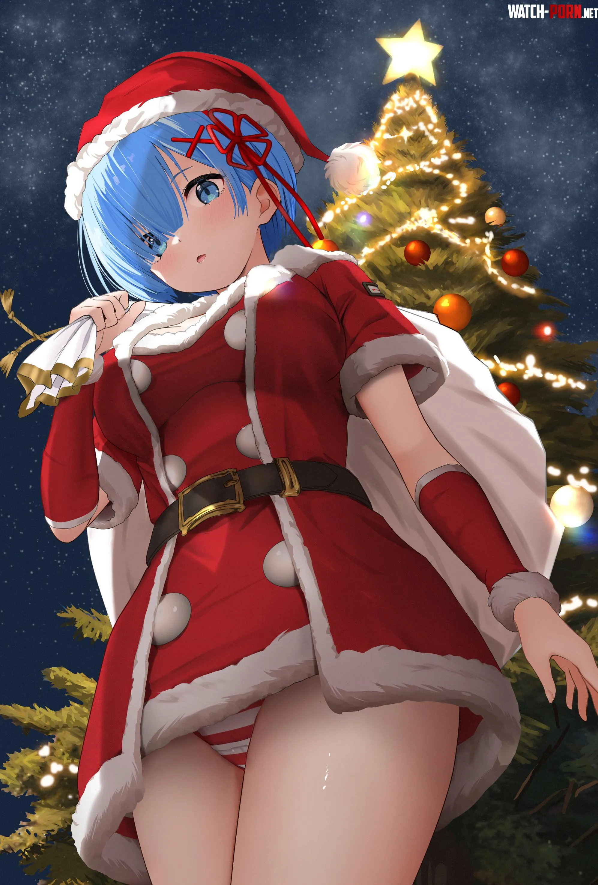 Rem with presents Re Zero  by Silent_Steak_9540