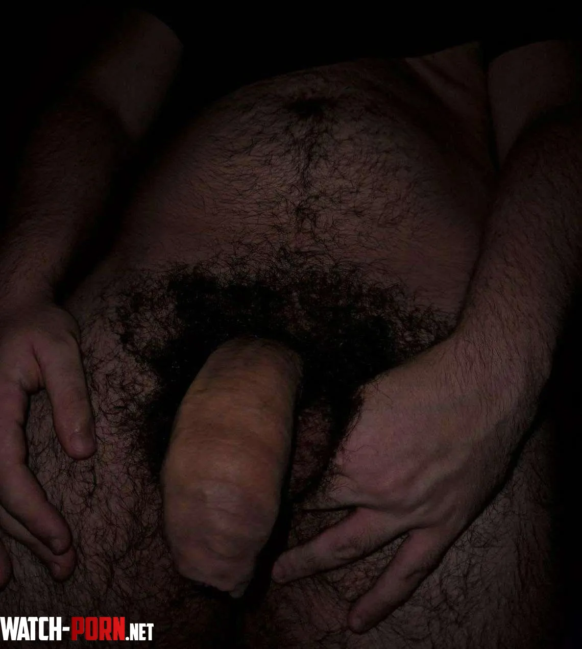 On your knees to worship my thick hairy cock by hairythicknerd