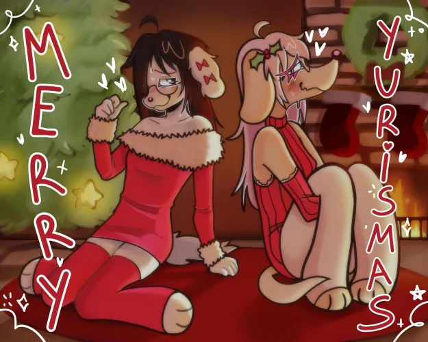 Thumbnail Shigutheraccoon's Yuris-mas Art: Merry Furry Christmas