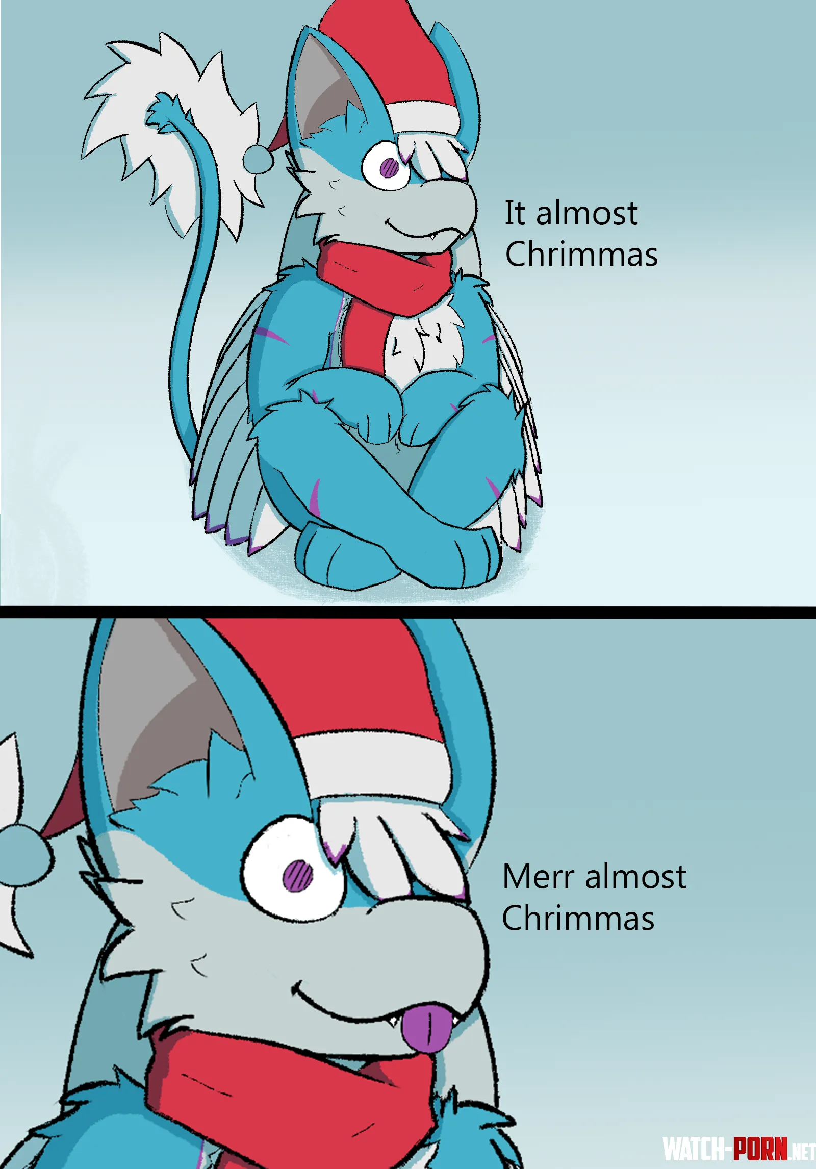 Almost ChrimmasArt by me by Vaune_