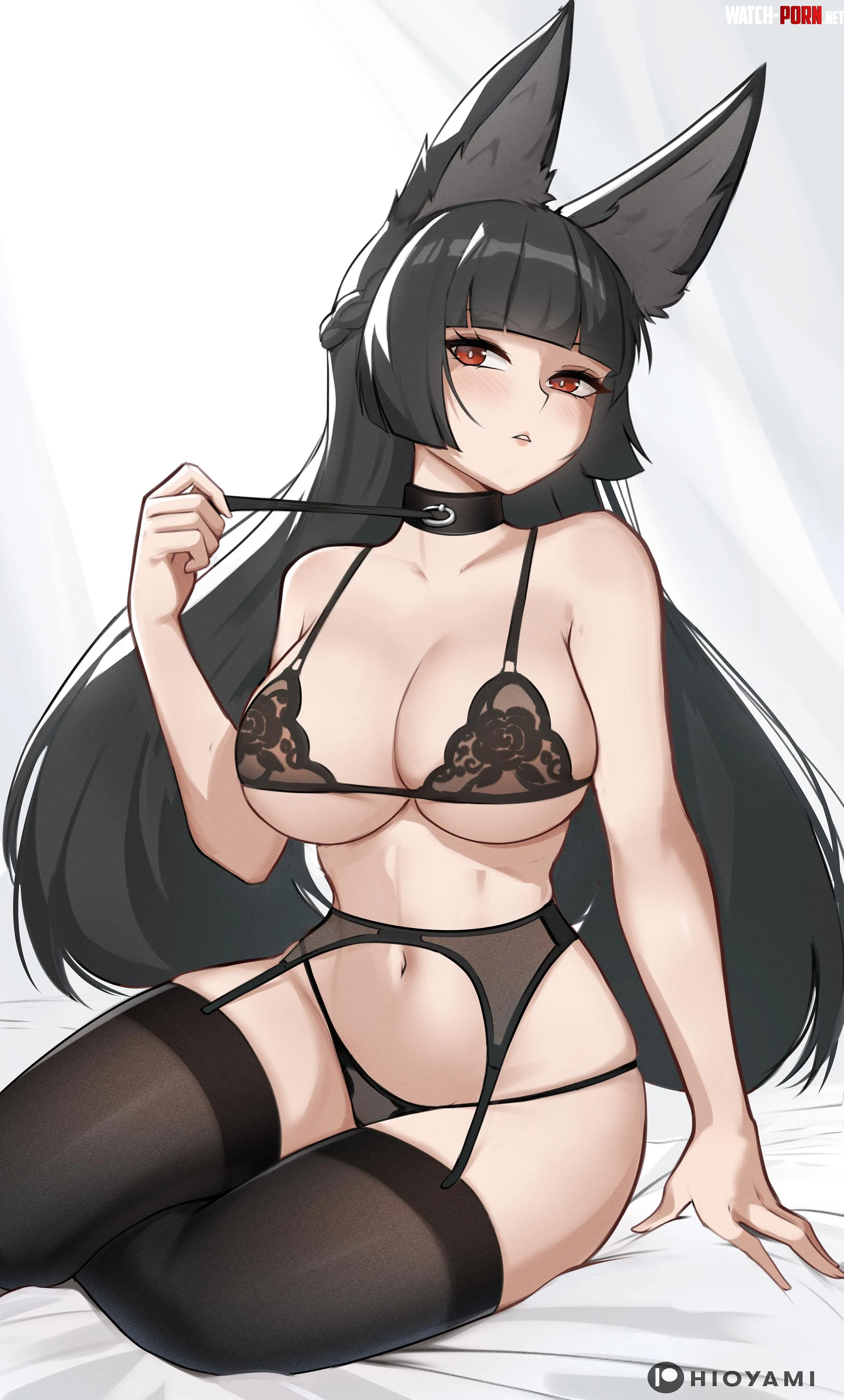 Miyabi in lingerie by xSaviour_N