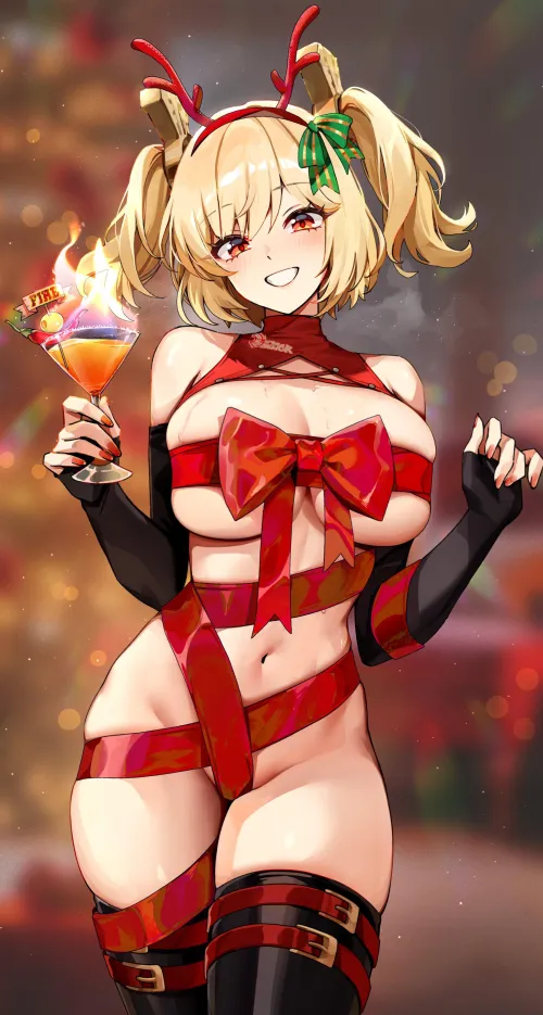 Thumbnail Burnice FoxyReine: A Christmas Oppai Extravaganza | NewTrib6