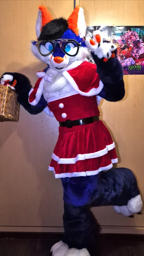 Thumbnail Zack_Irahza Celebrates Christmas in the Furry Category