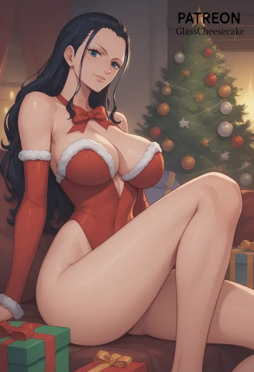 Thumbnail Get Festive with Nico Robin in a Christmas Outfit!