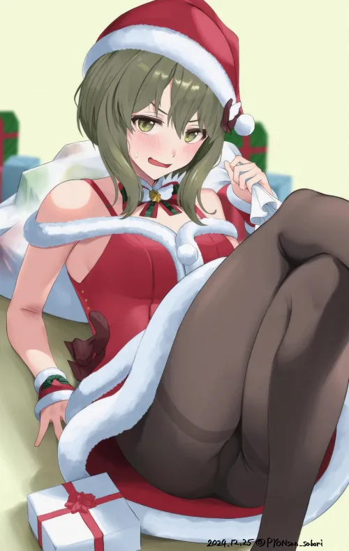 Thumbnail ArcticPlush11's Santa Hazuki Nanakusa Showcase | Thighdeology