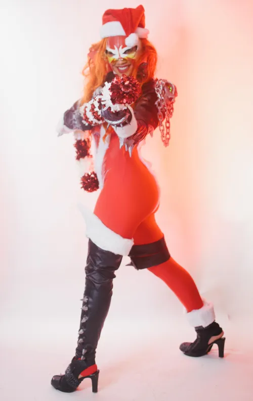 Thumbnail Holiday She Spawn by naught3: CosplayButts Festive Edition