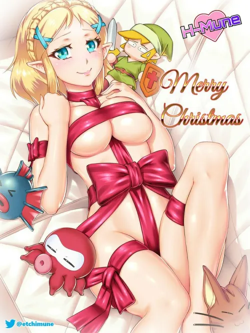 Thumbnail Christmas Zelda Etchimune on Pixiv: TheDerpSpoon | pantsu