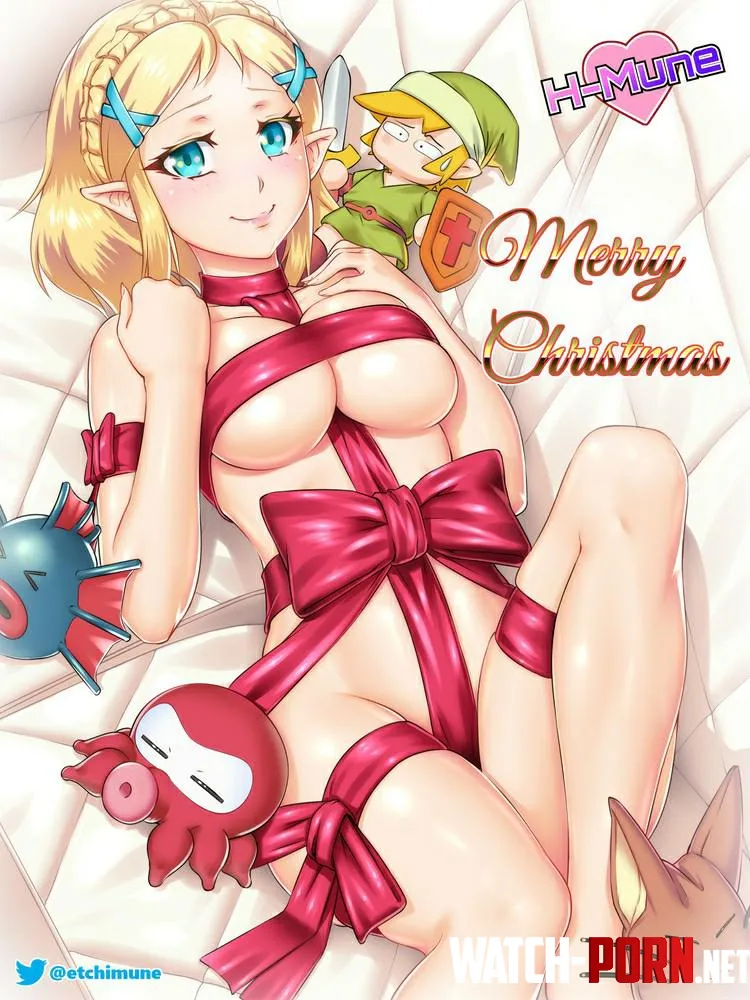 Christmas Zelda etchimune on Pixiv Tears of the Kingdom by TheDerpSpoon