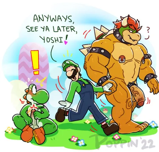 Thumbnail ProofGarbage5171 Explores Luigi, Bowser & Yoshi Frenemies in MarioRule34