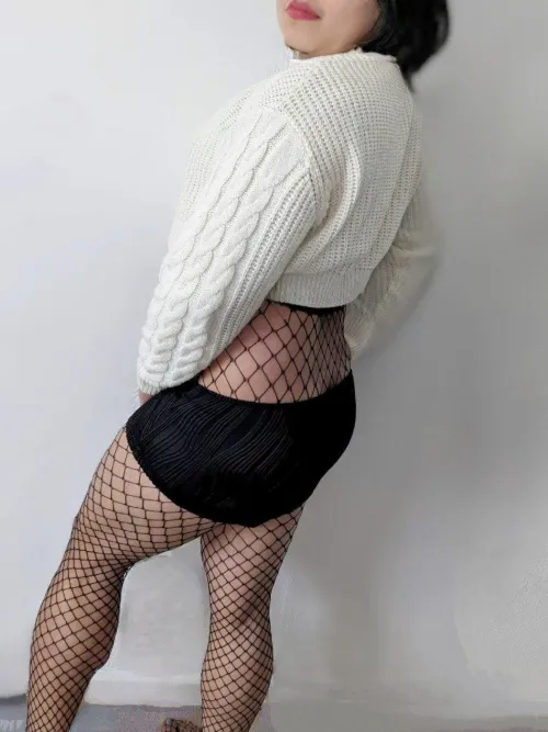 Thumbnail Fishnets and Jumpers: A Sweet Delight by secret__wanderer in Femboy World