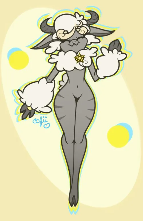 Thumbnail Zaeil_Xane12164 Introduces Bean the Sheep OC in the Furry Category