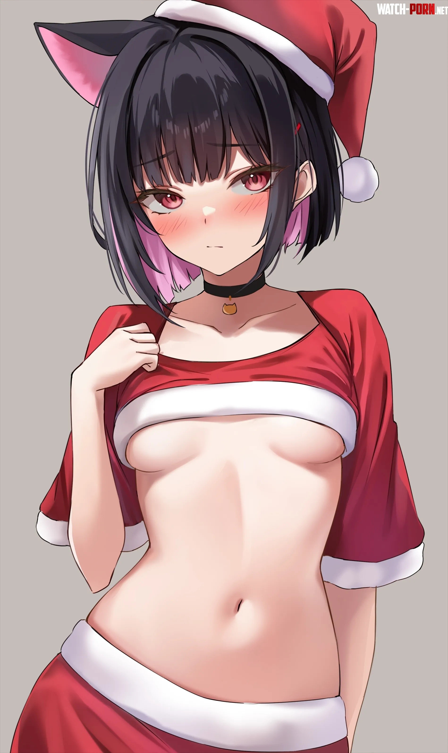 Santa Kazusa Blue Archive by A_MASSIVE_PERVERT