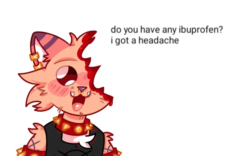 Thumbnail Astrogranite Shares I Got a Headache 3 in Furry