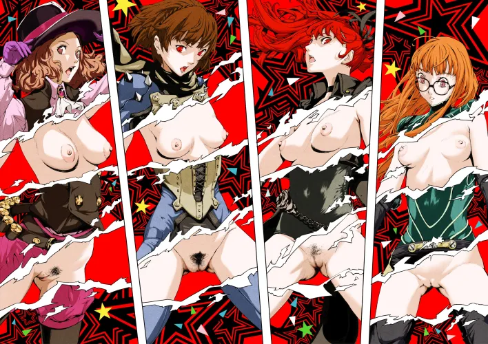 Thumbnail Gaming Excitement: VangardOfDestruction Explores Persona 5 Joker's New Power in Hentai