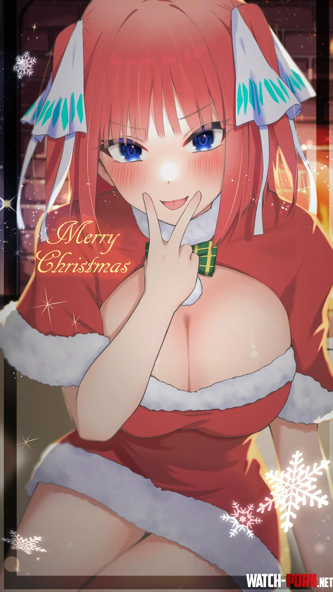 Nino Nakano Dressed Up For Christmas Quintessential Quintuplets by Csxc