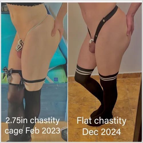 Thumbnail Journey through Time: My Shrinking Timeline in SissyChastity