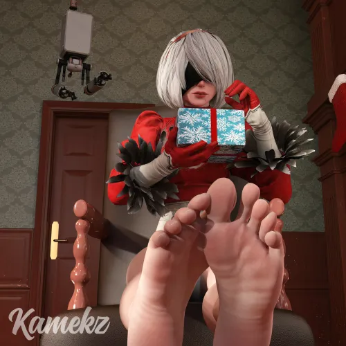 Thumbnail Dive into Fantasy with '2B KameKz' by WhiteL_BLM in Rule34feet Category