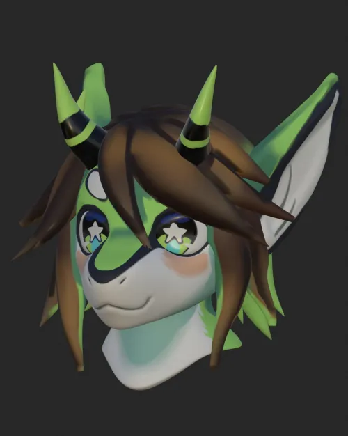 Thumbnail Rtn2render Tries Kemono-Styled Model in Furry