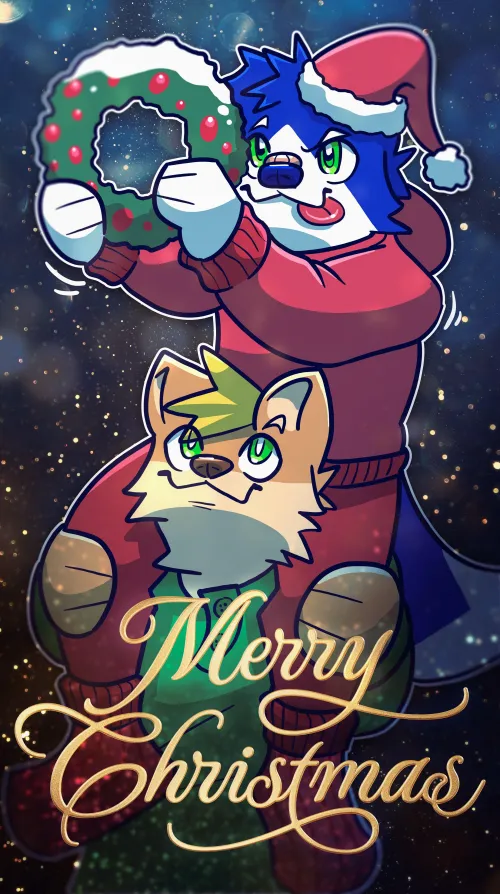 Thumbnail Therealdafwe Wishes Everyone a Furry Merry Christmas