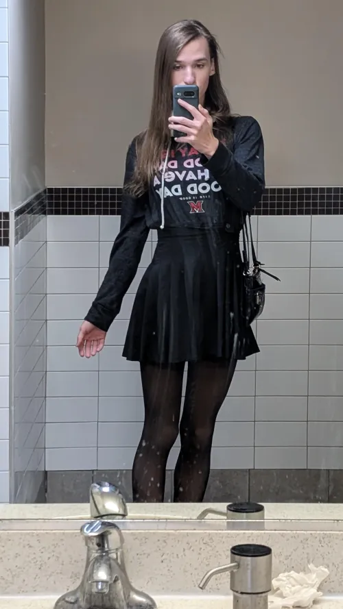 Thumbnail All-Black Fashion Statements in the Femboy World | enbyorcaneN7