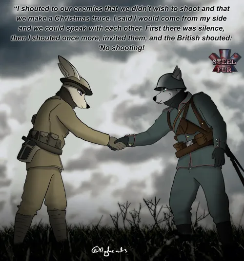 Thumbnail Experience the Christmas Truce in the Furry Realm with Mean_Water_9768