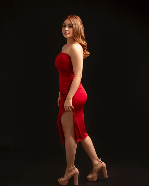 Thumbnail Red Dress: Stunning Tight Outfit Showcase by WorryZealousideal655