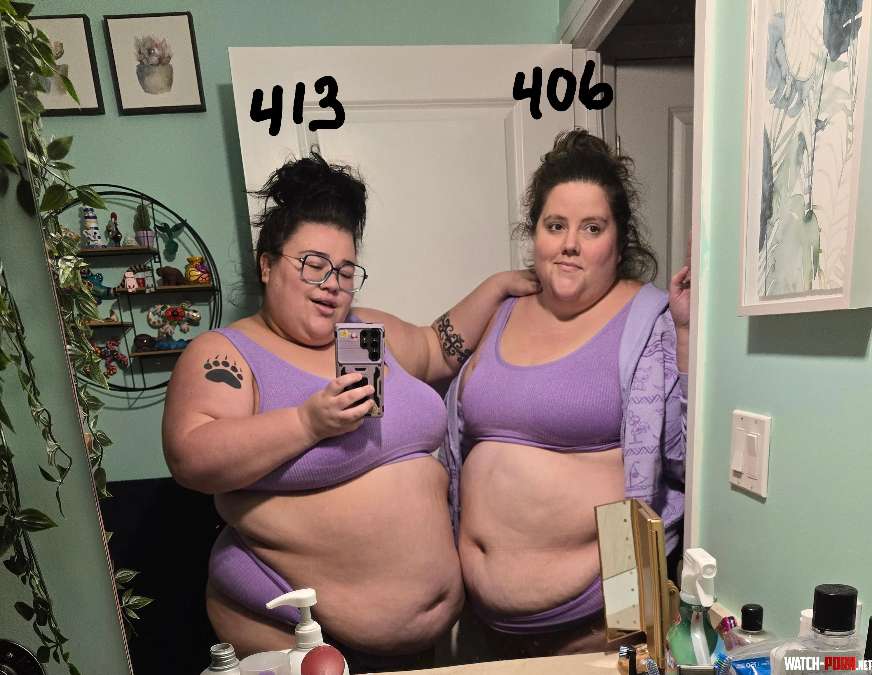 Just got these cute matching outfits Our weight has never been higher and I cant tell you how much that turns me on  by DottieJune14