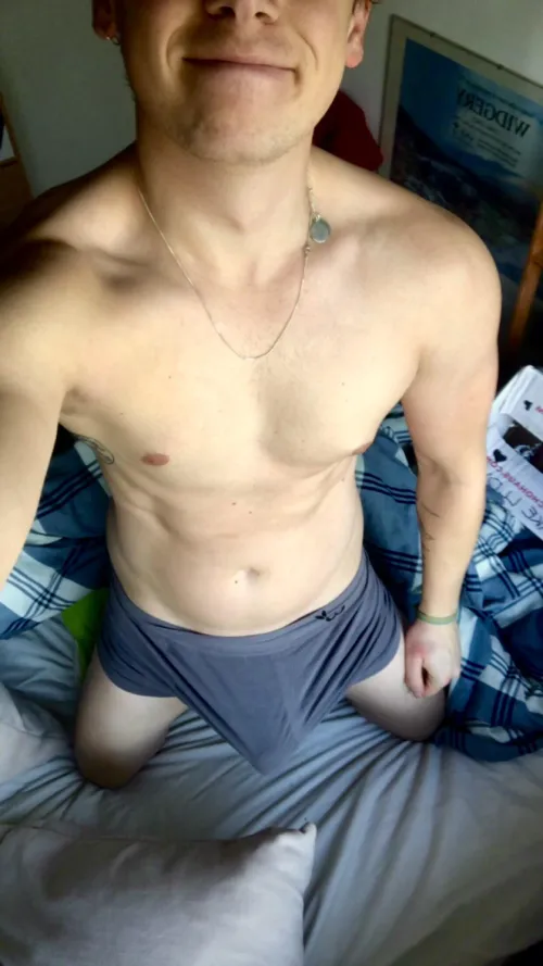 Thumbnail A Big Present to Unwrap 26 - Bulges Galore by Justheretosendnudes